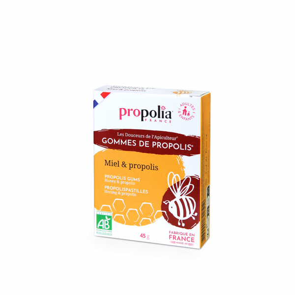 Gommes de propolis® Miel & propolis BIO