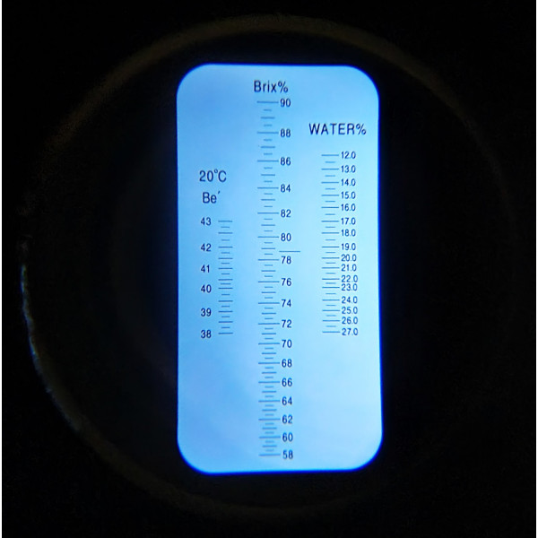 Réfractomètre au miel avec ATC - Réfractomètre Maroc